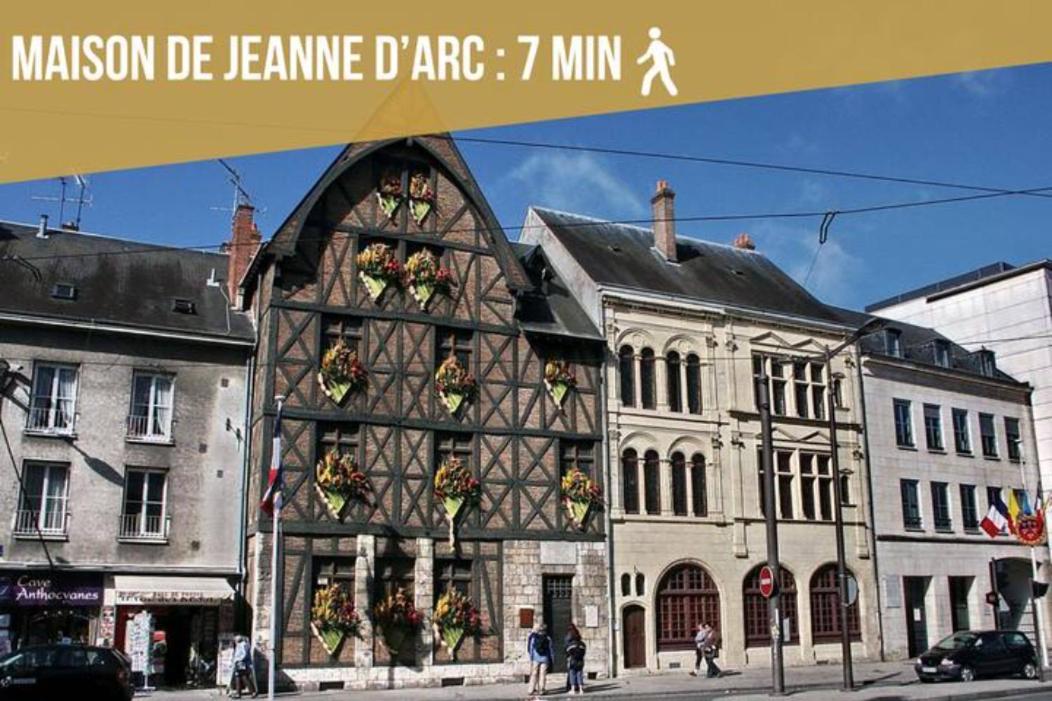 Le Sainte Anne *Studio* Lägenhet Orléans Exteriör bild